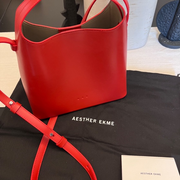 Aesther Ekme mini sac bag, red - Picture 4 of 5